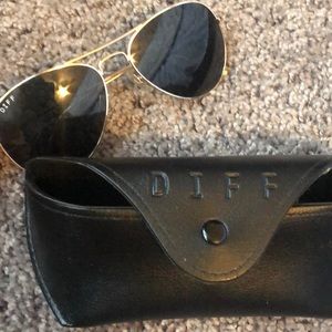 Diff aviator sunglasses